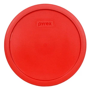 Pyrex 7403-PC 9" 10 Cup Red Round Plastic Lid for Sculptured Mixing Bowl - Picture 1 of 1