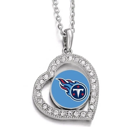 Tennessee Titans Womens 925 Sterling Silver Link Chain Necklace D19 Cover