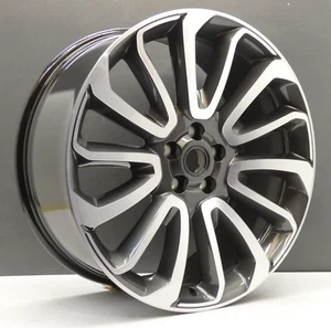 RANGE ROVER L405 22" TURBINE ALLOY WHEEL RIM OEM LR039141 CK5M1007AB GENUINE X1 - Picture 1 of 13