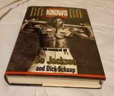 SIGNED! Bo Knows Bo The Autobiography of a Ballplayer Jackson Schaap 1st EDITION