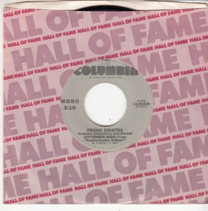 FRANK SINATRA - SEPTEMBER SONG/AMONG MY SOUVENIRS - MINT REISSUE 45 - NEW - Picture 1 of 2