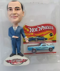 HOT WHEELS ELLIOT HANDLER THE FOUNDER MAN WHO STARTED MATTEL HOT WHEELS 1/1000 - Picture 1 of 12