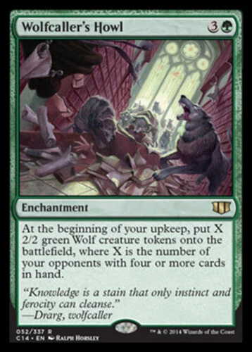MTG - Wolfcaller's Howl - Commander 2014 - NM, English Magic FLAT RATE SHIP - Image 1 of 1