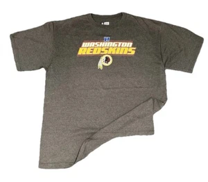 Washington Redskins Commanders T-Shirt Mens XL Gray Discontinued Logo - Picture 1 of 8