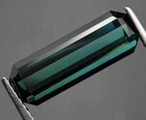 Natural Tourmaline 4.40carat from Afghanistan colour Indicolite - Picture 1 of 4