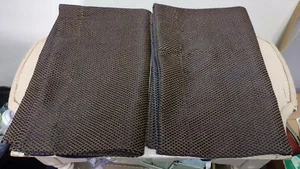 Paar markenlose Tischläufer 16,75" x 52" Gold & schwarzer Diamant Design - Bild 1 von 4