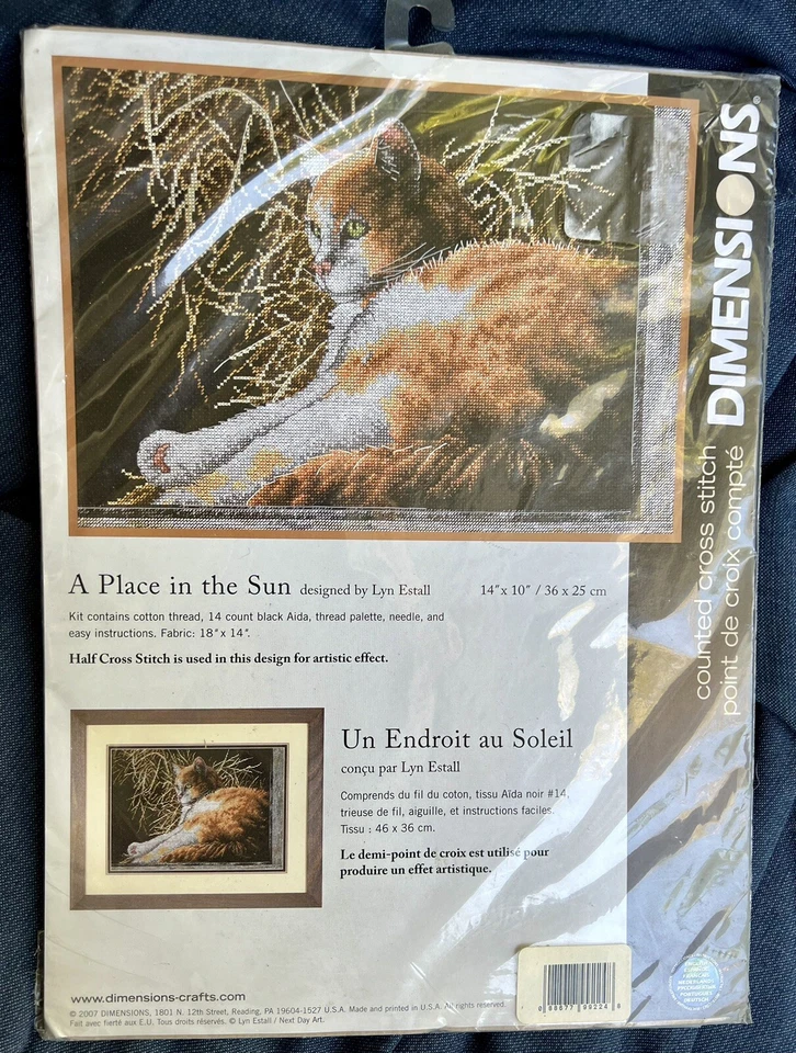 Dimensions “A Place In The Sun’' Counted Cross Stitch Kit - Image 1 of 2