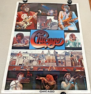 CHICAGO 1977 Vintage Peter Cetera Promotional Gigantic Concert Poster 42 x 58 - Picture 1 of 17