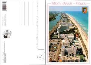 Kontinentale Miami Beach Florida FL Skyline Postkarte - Bild 1 von 1