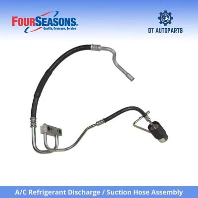 Conjunto de manguera línea de descarga/succión Ford E-350 Econoline Club Wagon 89-91 4 estaciones Foto 1 de 4