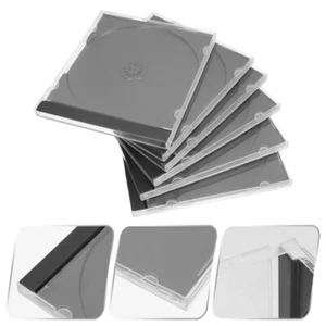 6 Pcs Vorratsbehälter CD-Hülle Aufbewahrungstasche DVD Lagerung - Bild 1 von 15