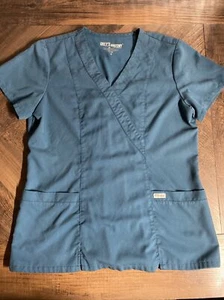 Grey's Anatomy Active Scrub MEDIUM Top - Green Womens - Picture 1 of 3