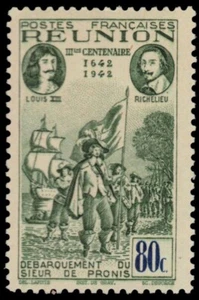 REUNION 177C - French Settlement of Reunion 300th Anniversary (pf5221) - Picture 1 of 1