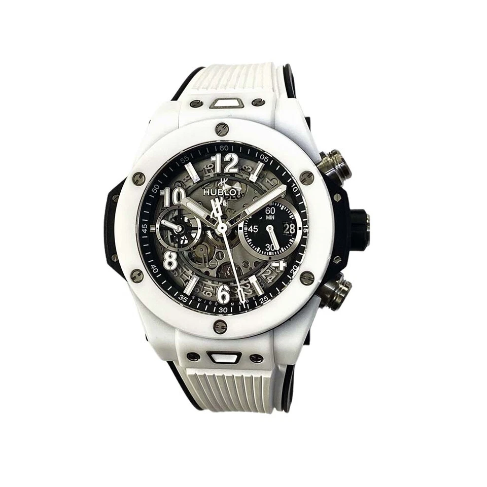 Hublot Big Bang 441.HX.1171.RX, Unico White Ceramic, 42mm, Skeletonized Dial,... - Image 1 of 4