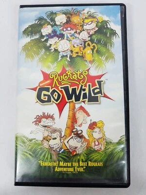 Rugrats Go Wild, The Movie (VHS, 2003) Former Hollywood Video Rental Tape - Image 1 of 4