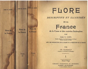 FLORE Illustrée de la FRANCE La CORSE par Abbé H. COSTE et Charles FLAHAULT 1937 - Imagen 1 de 24