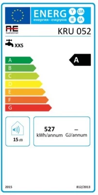 Austria Enamel KRU 052 under counter small cylinder 5 L pressureless hot water tank - Image 1 of 2