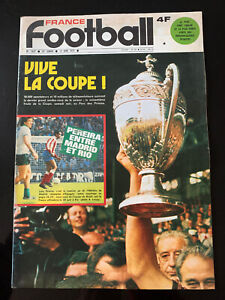 France Football 14/06/1977;  Finale coupe de France/ Atlético/ Nantes en couleur