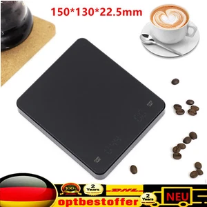 3kg/0.1g Digitale LED Waage USB Kaffeewaage mit Timer für Espresso & Barista - Bild 1 von 11