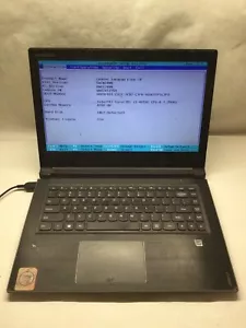 Lenovo IdeaPad Flex 14" Laptop Intel Core i3-4010U-CRACKED SCREEN-MZ - Picture 1 of 8