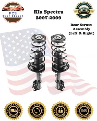 Puntales traseros FCS Auto Parts calidad premium OE para Kia Spectra 2007-2009 Foto 1 de 4