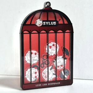 Love and Deepspace Sylus Anime Acrylic Bag Pendant Keychain Keyring Cosplay Gift - Picture 1 of 5