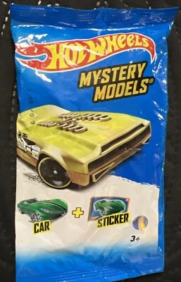 Hot Wheels Mystery Models 2015 coche y pegatina coche de persecución Mattel Foto 1 de 4