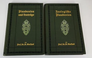 Zoologische Plaudereien + Plaudereien und Vorträg von Prof. Dr. W. Marshall 1895 - Bild 1 von 20