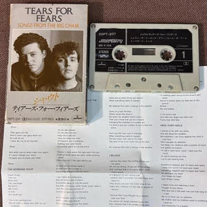 TEARS FOR FEARS Songs From The Big JAPAN CASSETTE TAPE 25PT-237 SLIPCASE +INSERT - Picture 1 of 14