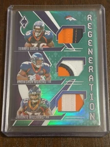 2024 Phoenix Football GREEN REGENERATION BRONCOS-DAVIS,MORENO,WILLIAMS # 06/25 - Bild 1 von 10