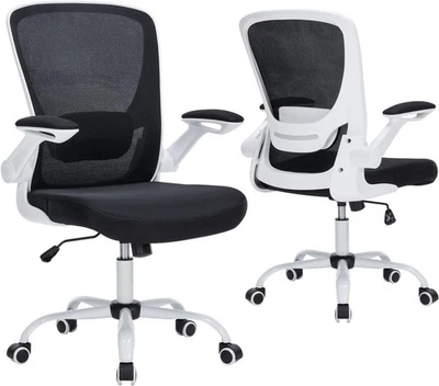 Ergonomic Desk Chair Breathable Mesh Chairs with Adjustable High Back Lumbar Sup - Image 1 of 4