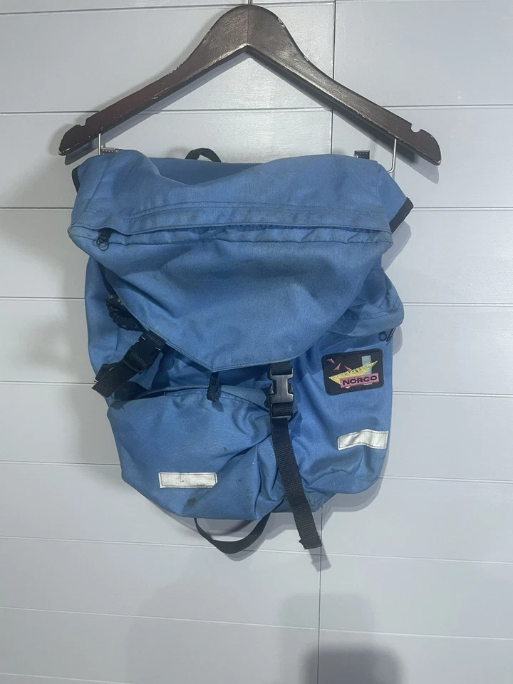 Vintage Norco The Bicycle People Messenger Bag Blue - Image 1 of 4