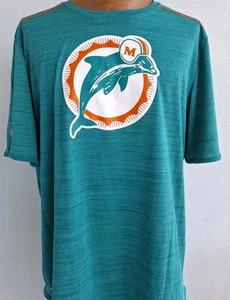 MAGLIA MIAMI DELFINI NIKE PLAYER THROWBACK LOGO AQUA DRI-FIT XL - Foto 1 di 7