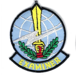 PATCH USAF 7TH AIRLIFT SQ AS EXAMINER TRAVIS AFB AS-23 - Picture 1 of 1
