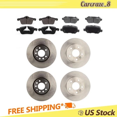 Pastillas de freno delanteras traseras y rotores para Chevrolet Astra 1.8L 2000-2003 2006-2008 Foto 1 de 4