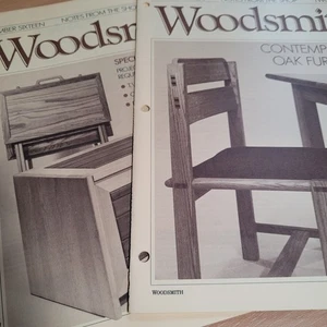 Lot of 2 Woodsmith Magazines - 1981 No 16 and No 15 - Bild 1 von 6