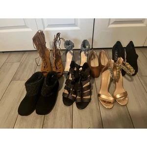 Assorted Women's Heels Sandals Booties Shop Republica Calvin Klein Size 8 - Picture 1 of 12