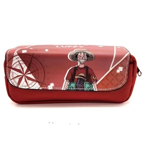 MONKEY D. LUFFY STYLE A One Piece Pencil Case (Straw Hat Anime Bag Wallet) - Picture 1 of 3