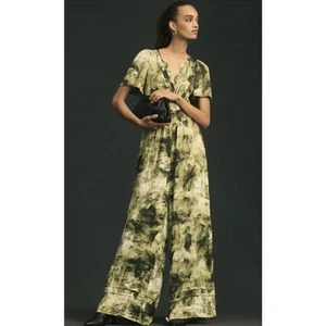 Anthropologie The Somerset Jumpsuit Size Large Tall Long LT - Picture 1 of 13
