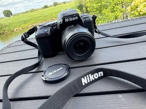 Nikon F-601 QD 35mm Film Camera AF 35-80mm f/1.4-5.6D Lens - Picture 1 of 15