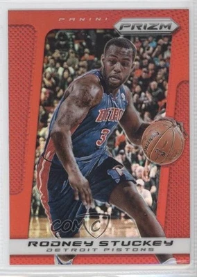 2013-14 Panini Prizm Target Red Prizm Rodney Stuckey #114 - Image 1 of 2
