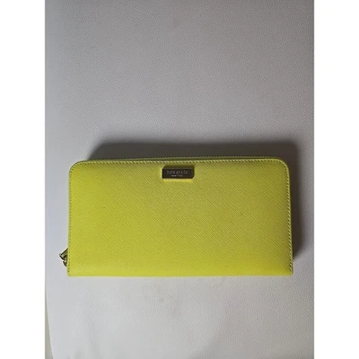 Cartera Kate Spade Neón Amarilla Neda Newbury Lane Fiesta Años 80 Foto 1 de 4
