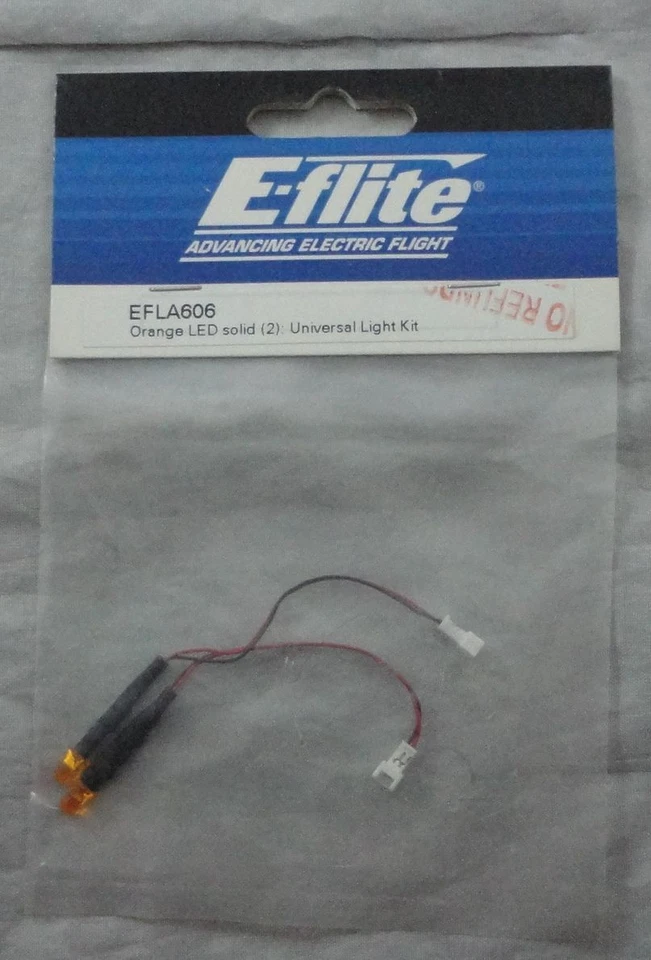 E-Flite 4mm Orange LED Lights w/Connector EFLA606 - Image 1 of 1