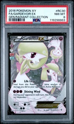 POKEMON GENERATIONS RADIANT COLLECTION GARDEVOIR EX #RC30 PSA 8 NM #119298863 - Image 1 of 2