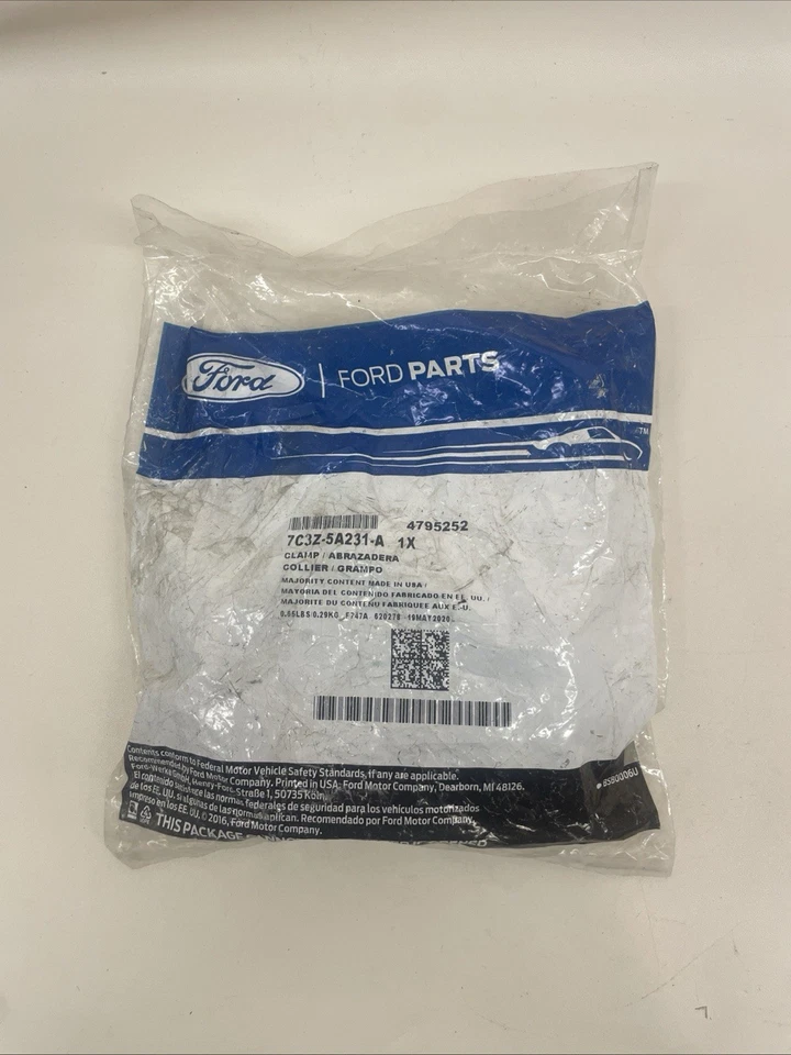 Abrazadera de tubo de escape Ford F-350 F-250 Super Duty 2005-2022 7C3Z5A231A Foto 1 de 4