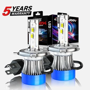 For 2008 2009 2010 Toyota Highlander H4 LED Headlight Hi/Low beam Bulbs Bright - Bild 1 von 12
