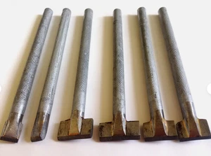 Cinceles de carburo para piedra, 6 piezas (0,39" - 1,1") - Imagen 1 de 7