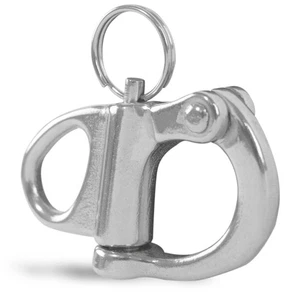 Five Oceans Marine Fixed Bail Snap Shackle, Stainless Steel 2 inches FO441 - Picture 1 of 7