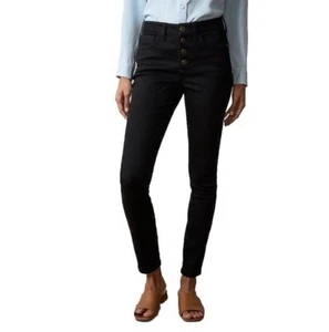 NWT Lauren Conrad Skinny High Rise Jeans Stretch Button Fly Size 16 New $50 - Picture 1 of 11