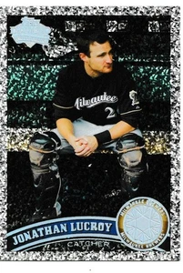 2011 Topps #105 Jonathan Lucroy Diamond Anniversary - Picture 1 of 2
